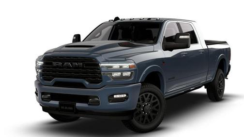 Forged Blue Metallic 2026 RAM 2500 Limited Mega Cab 4x4 6'4' Box