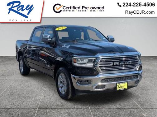Diamond Black Crystal Pearlcoat 2023 RAM 1500 Laramie