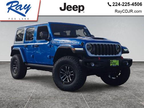 Hydro Blue Pearlcoat 2026 Jeep Wrangler Rubicon