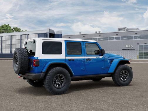Hydro Blue Pearlcoat 2026 Jeep Wrangler Rubicon