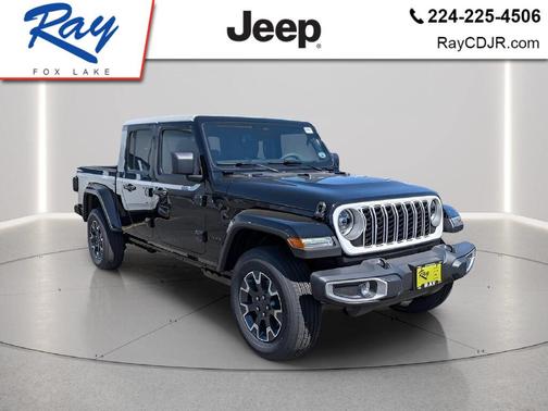 Black Clearcoat 2026 Jeep Gladiator Sahara 4x4
