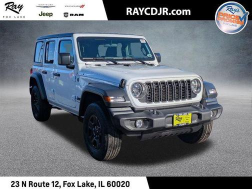 Bright White Clearcoat 2026 Jeep Wrangler Sport