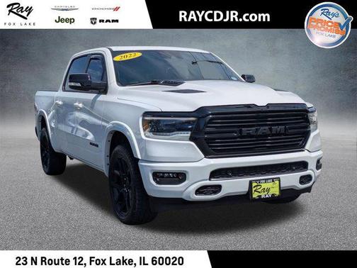 Bright White Clearcoat 2022 RAM 1500 Laramie