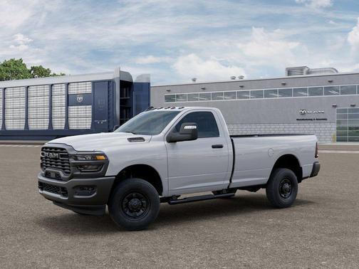 Bright White Clearcoat 2026 RAM 2500 Tradesman Regular Cab 4x4 8' Box