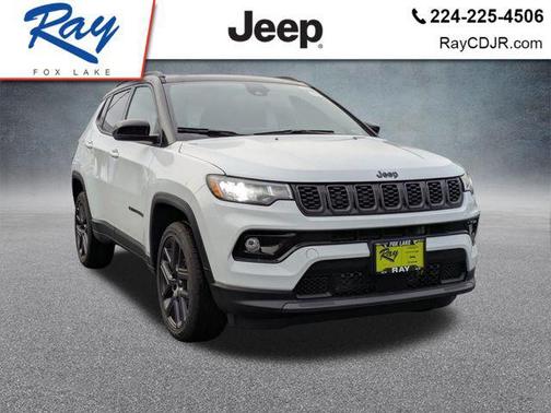 Bright White Clearcoat 2026 Jeep Compass Limited