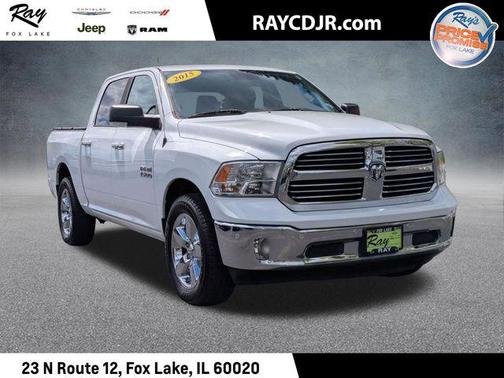 Bright White Clearcoat 2015 RAM 1500 Big Horn
