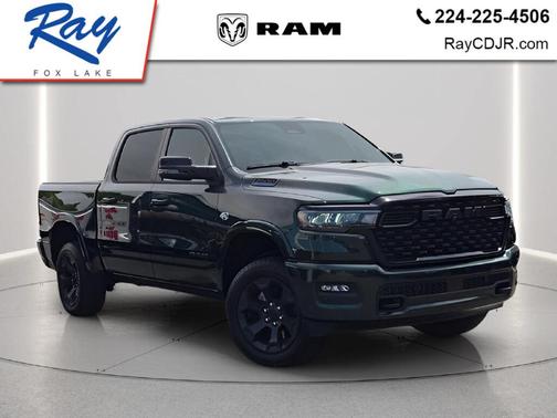 Serrano Green Metallic 2026 RAM 1500 Big Horn/Lone Star