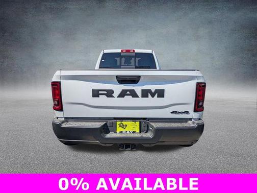 Bright White Clearcoat 2026 RAM 3500 Tradesman Crew Cab 4x4 8' Box