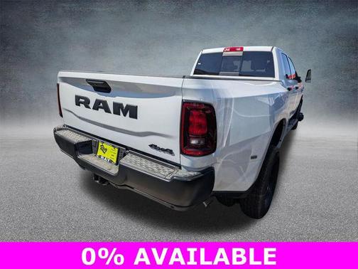Bright White Clearcoat 2026 RAM 3500 Tradesman Crew Cab 4x4 8' Box