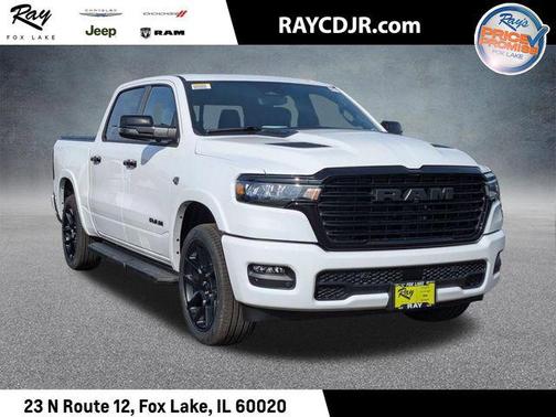 Bright White Clearcoat 2026 RAM 1500 Laramie