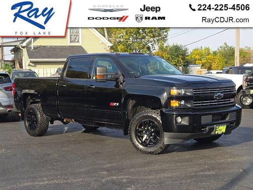 Black 2016 Chevrolet Silverado 2500 LT