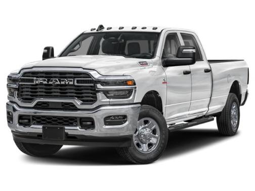 Bright White Clearcoat 2026 RAM 3500 Tradesman Crew Cab 4x4 8' Box