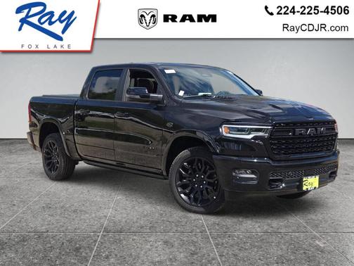 Diamond Black Crystal Pearlcoat 2027 RAM 1500 Limited