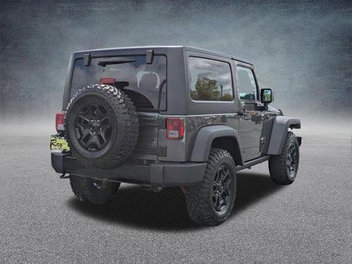 Granite Crystal Metallic Clearcoat 2018 Jeep Wrangler JK Willys Wheeler W