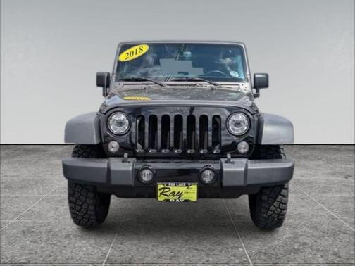 Granite Crystal Metallic Clearcoat 2018 Jeep Wrangler JK Willys Wheeler W