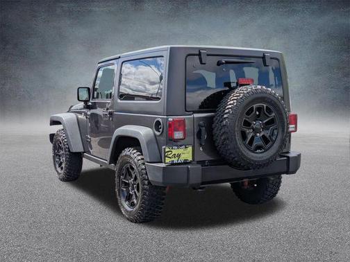 Granite Crystal Metallic Clearcoat 2018 Jeep Wrangler JK Willys Wheeler W