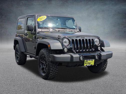Granite Crystal Metallic Clearcoat 2018 Jeep Wrangler JK Willys Wheeler W