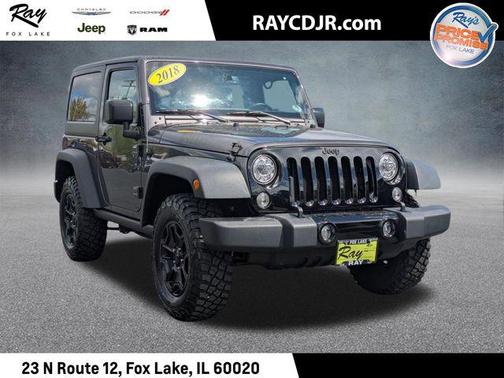 Granite Crystal Metallic Clearcoat 2018 Jeep Wrangler JK Willys Wheeler W