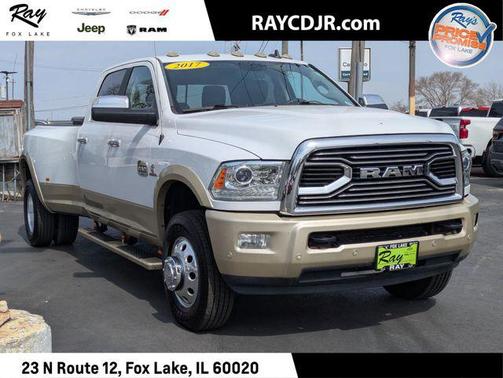 Bright White Clearcoat 2017 RAM 3500 Longhorn