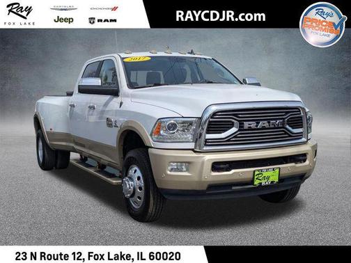 Bright White Clearcoat 2017 RAM 3500 Longhorn