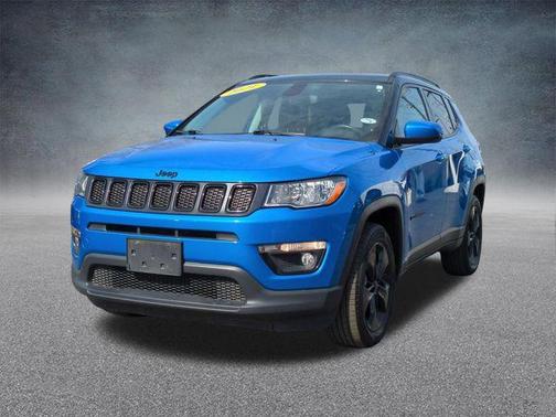 Laser Blue Pearlcoat 2021 Jeep Compass Latitude