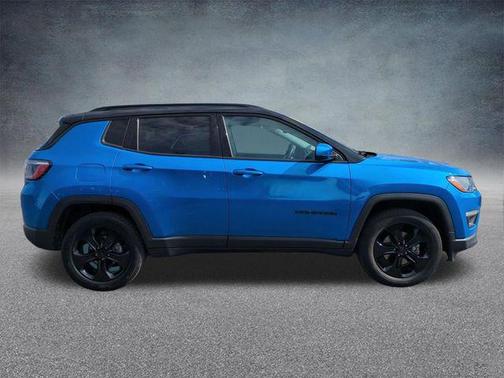 Laser Blue Pearlcoat 2021 Jeep Compass Latitude