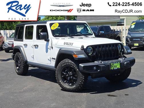 Bright White Clearcoat 2021 Jeep Wrangler Willys