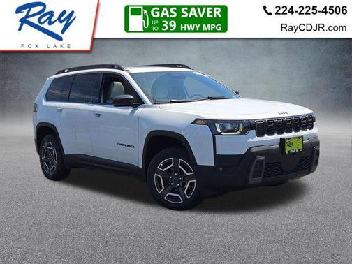 Bright White Clearcoat 2026 Jeep Cherokee Limited