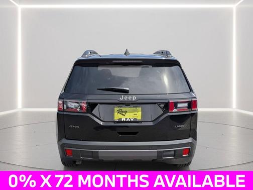 Diamond Black Crystal Pearlcoat 2026 Jeep Cherokee Laredo 4x4