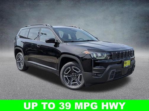 Diamond Black Crystal Pearlcoat 2026 Jeep Cherokee Laredo 4x4