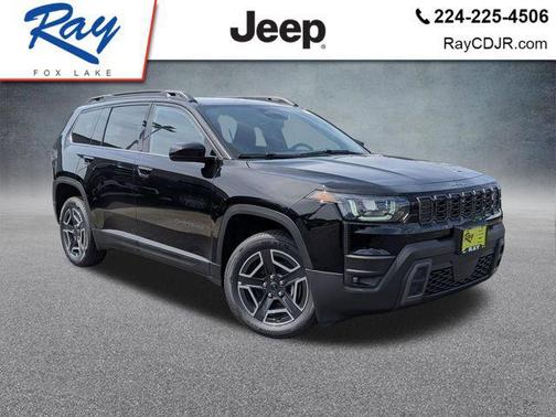 Diamond Black Crystal Pearlcoat 2026 Jeep Cherokee Laredo 4x4