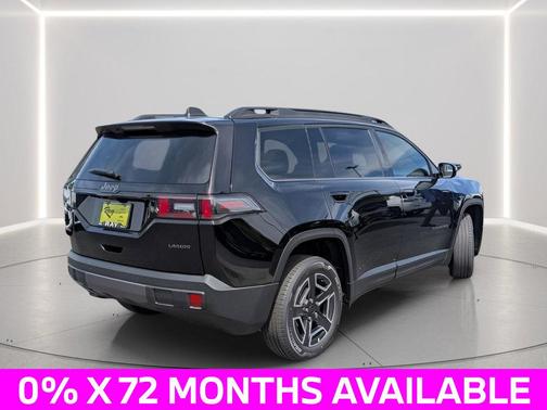 Diamond Black Crystal Pearlcoat 2026 Jeep Cherokee Laredo 4x4