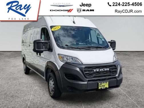 Bright White Clearcoat 2023 RAM ProMaster 2500 High Roof