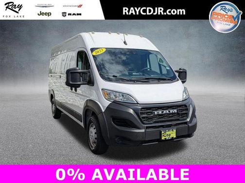 Bright White Clearcoat 2023 RAM ProMaster 2500 High Roof