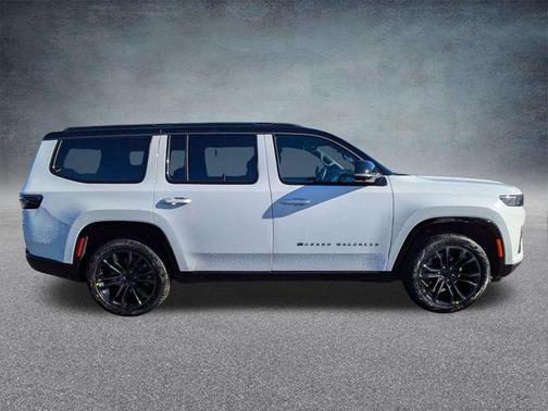 Bright White Clearcoat 2026 Jeep Grand Wagoneer Summit Obsidian 4x4