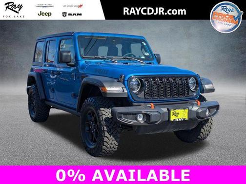 Hydro Blue Pearlcoat 2024 Jeep Wrangler Willys