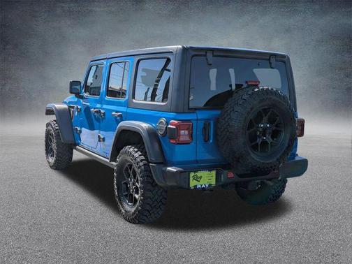 Hydro Blue Pearlcoat 2024 Jeep Wrangler Willys