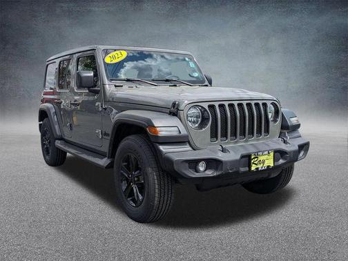 Sting-Gray Clearcoat 2023 Jeep Wrangler Sport