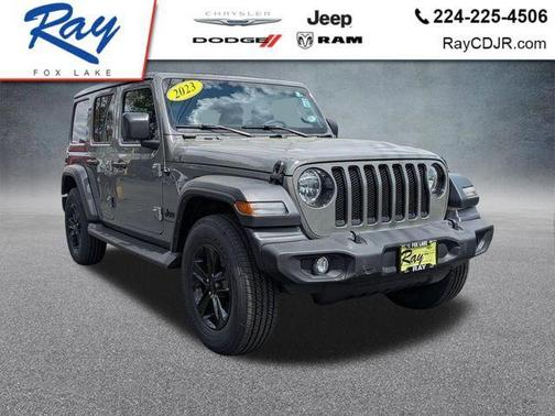 Sting-Gray Clearcoat 2023 Jeep Wrangler Sport