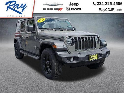 Sting-Gray Clearcoat 2023 Jeep Wrangler Sport