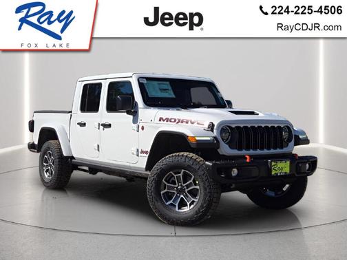 Bright White Clearcoat 2027 Jeep Gladiator Mojave X