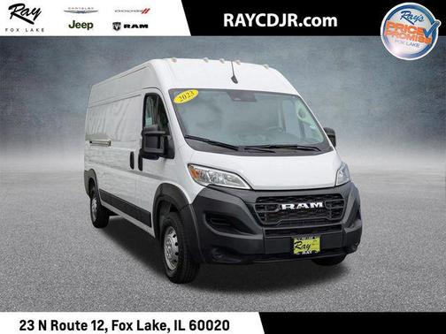 Bright White Clearcoat 2023 RAM ProMaster 2500 High Roof