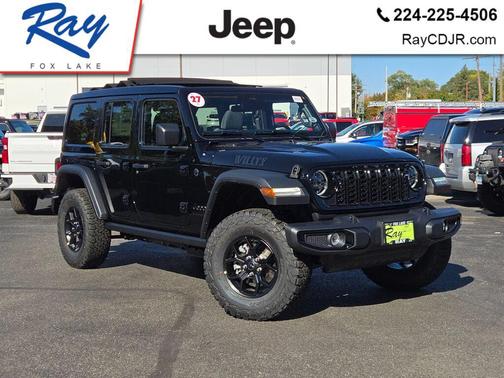 Black Clearcoat 2027 Jeep Wrangler Willys