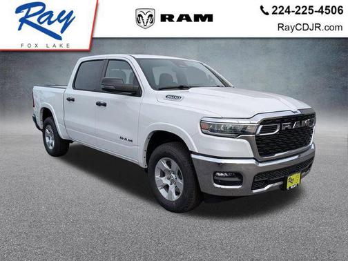Bright White Clearcoat 2026 RAM 1500 Big Horn/Lone Star