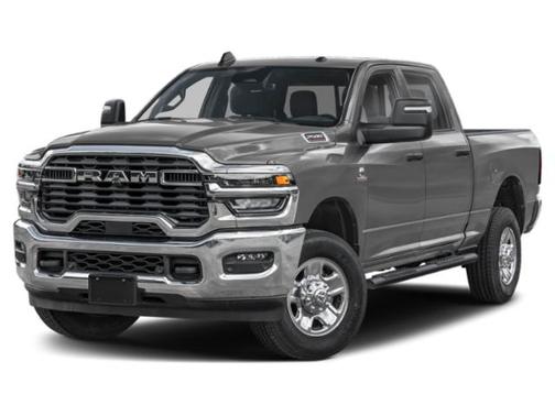 Ceramic Gray Clearcoat 2026 RAM 2500 Black Express Crew Cab 4x4 6'4' Box