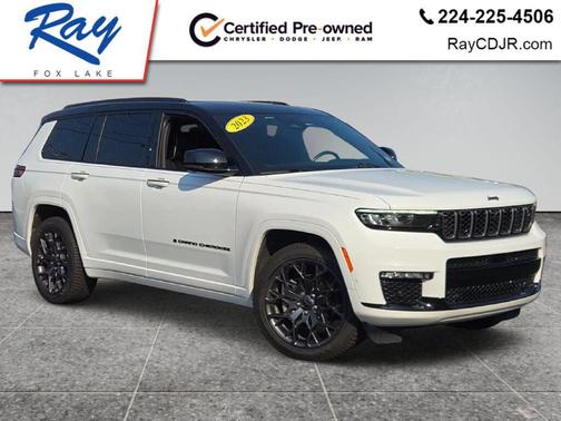Bright White Clearcoat 2023 Jeep Grand Cherokee L Summit Reserve
