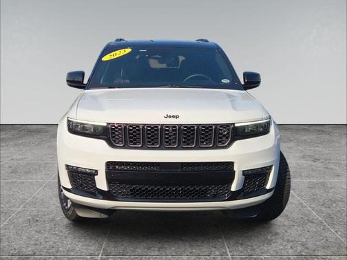 Bright White Clearcoat 2023 Jeep Grand Cherokee L Summit Reserve