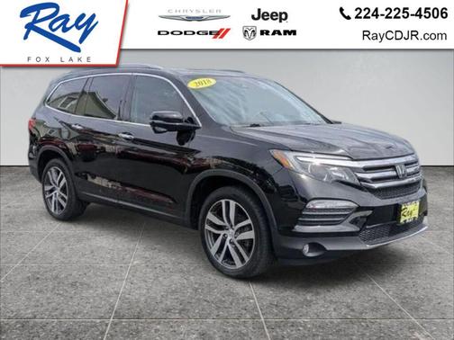 Crystal Black Pearl 2018 Honda Pilot Touring