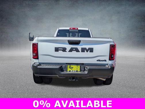 Bright White Clearcoat 2026 RAM 3500 Tradesman Crew Cab 4x4 8' Box