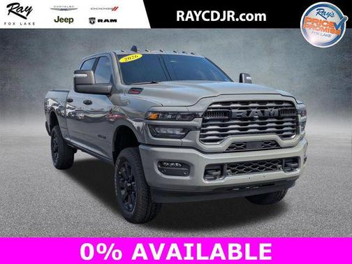 Ceramic Gray Clearcoat 2026 RAM 2500 Big Horn Crew Cab 4x4 6'4' Box